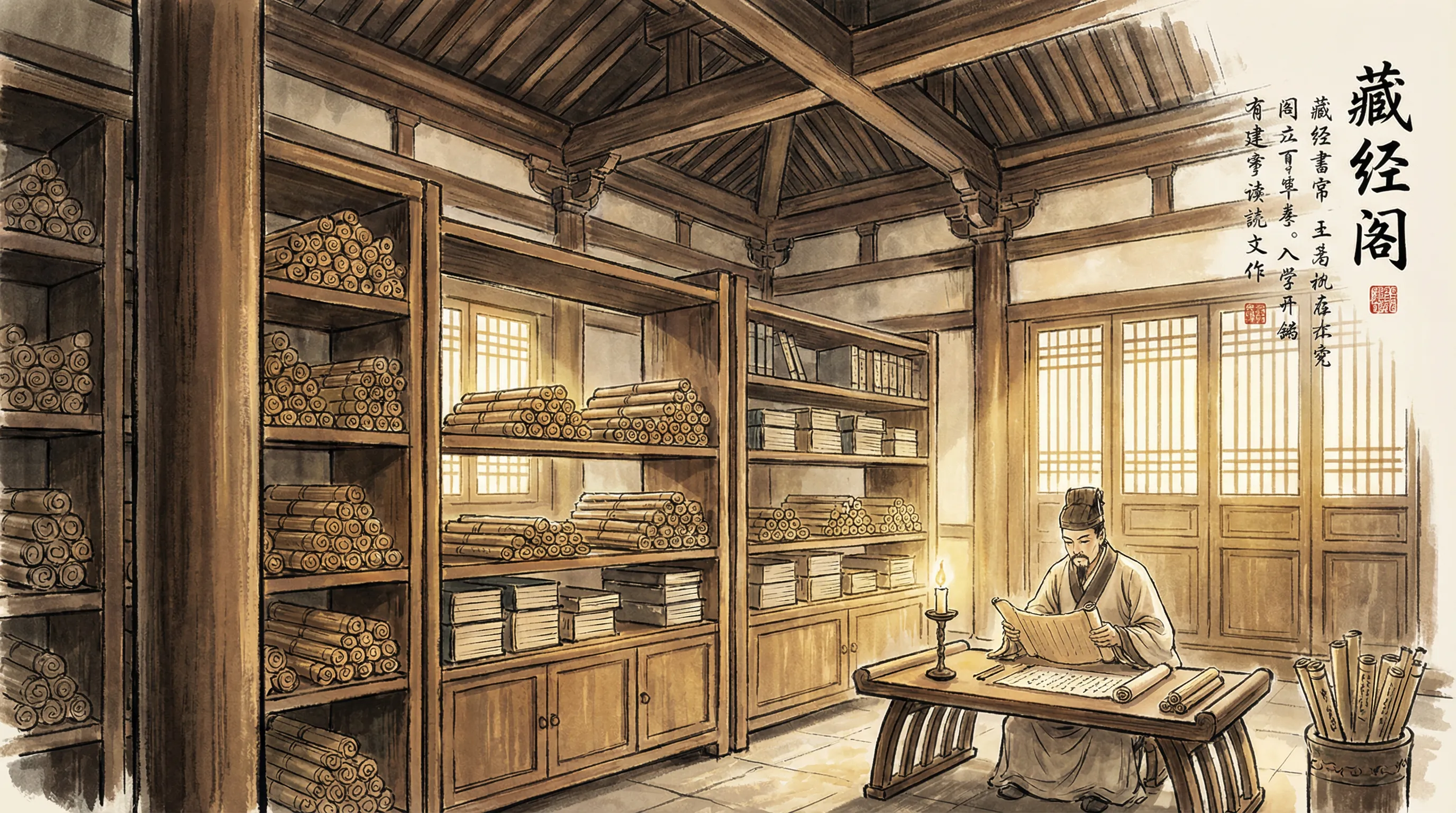 藏经阁中收藏的捕鱼秘籍