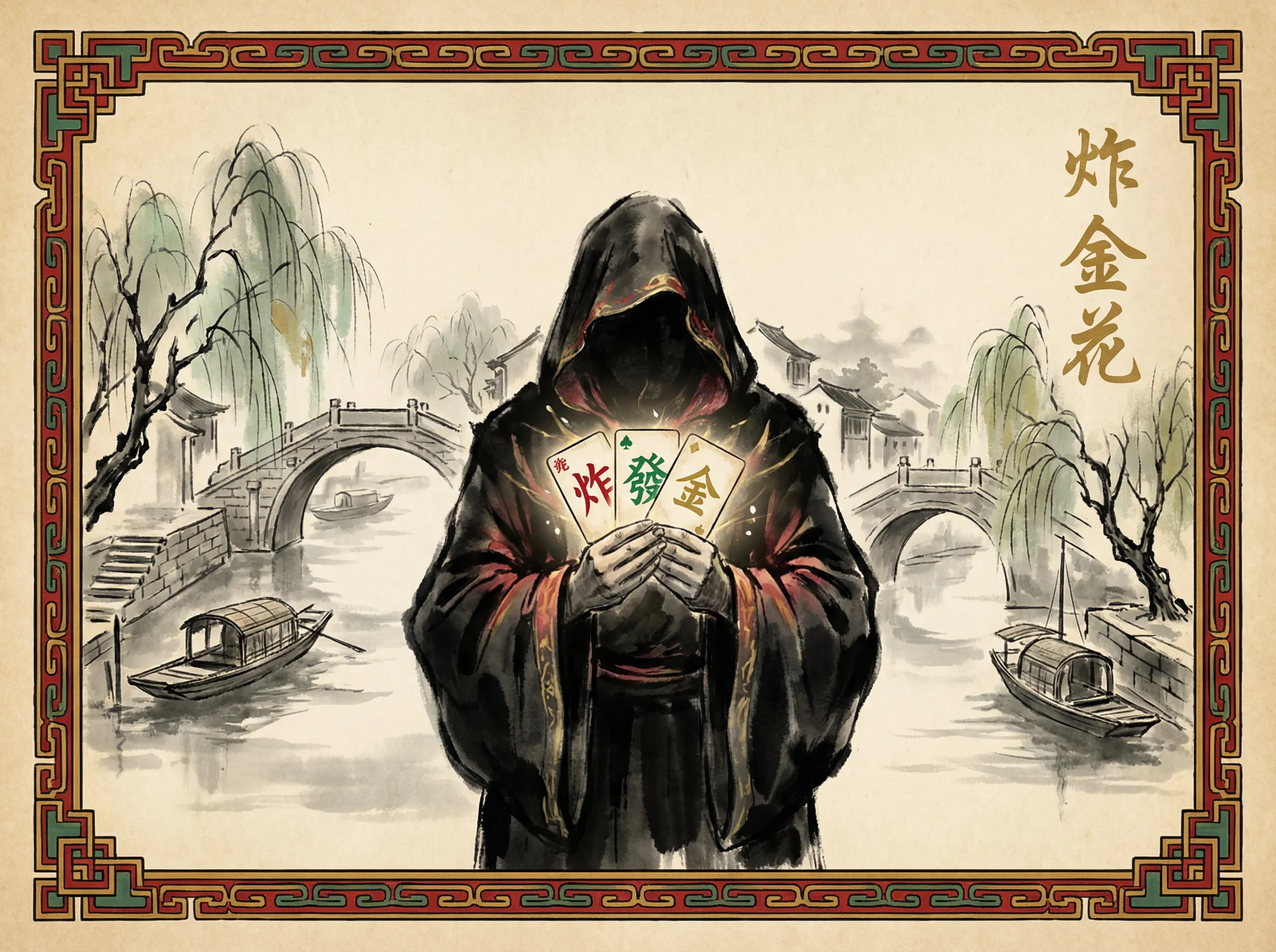 炸金花牌桌上的紧张心理对决